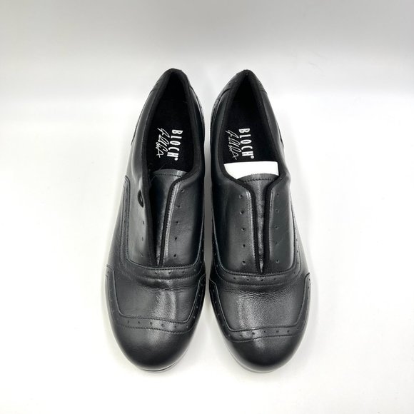 Bloch Mens S0313M Jason Samuels Smith Black Leather Dance Tap Shoes Size 9M - Picture 3 of 15